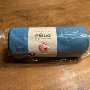 New Manduka eQua 72”x26.5” Yoga Mat Towel in “Playa” Color